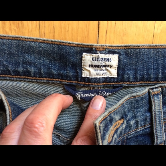 Citizens of a Humanity Distressed Jeans - Picture 2 of 5